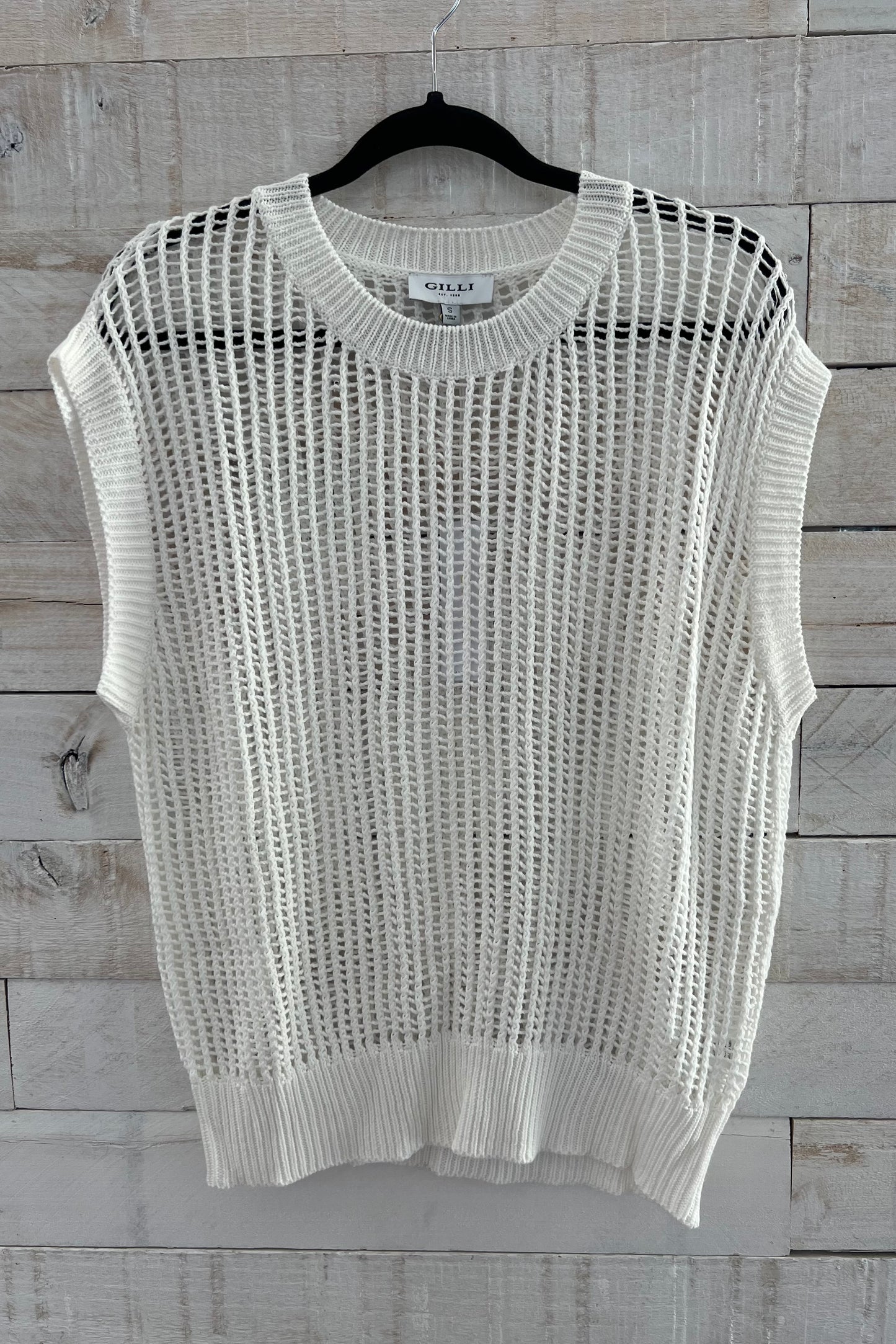 Oversized Knit Coverup