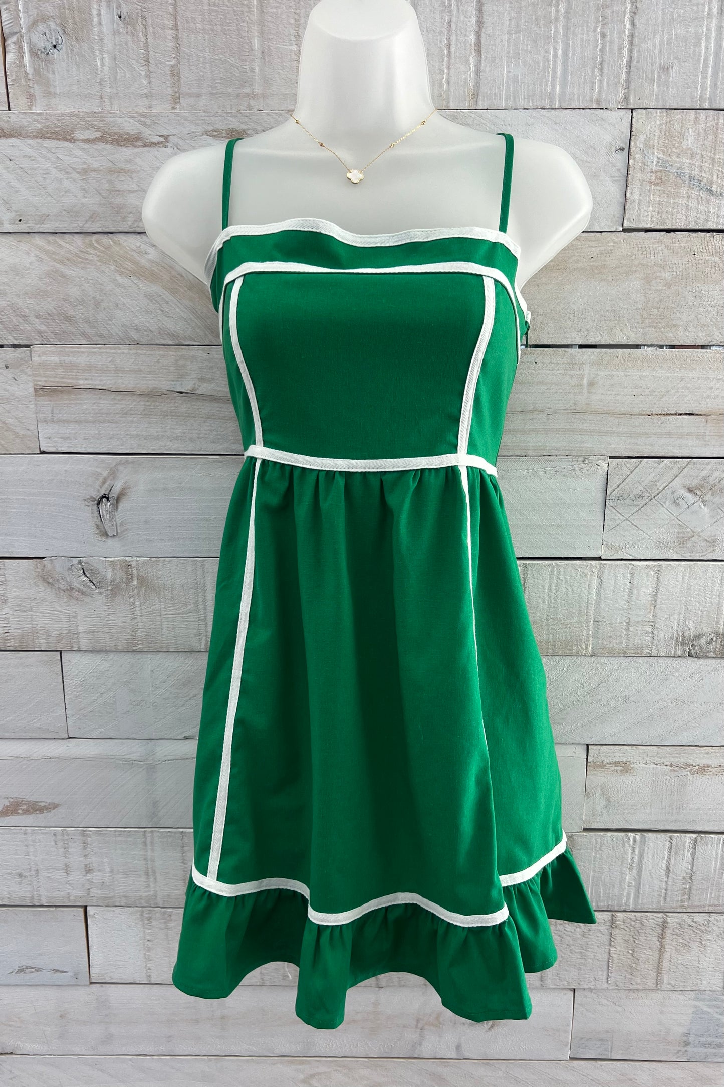 Sleeveless Ruffle Mini Dress