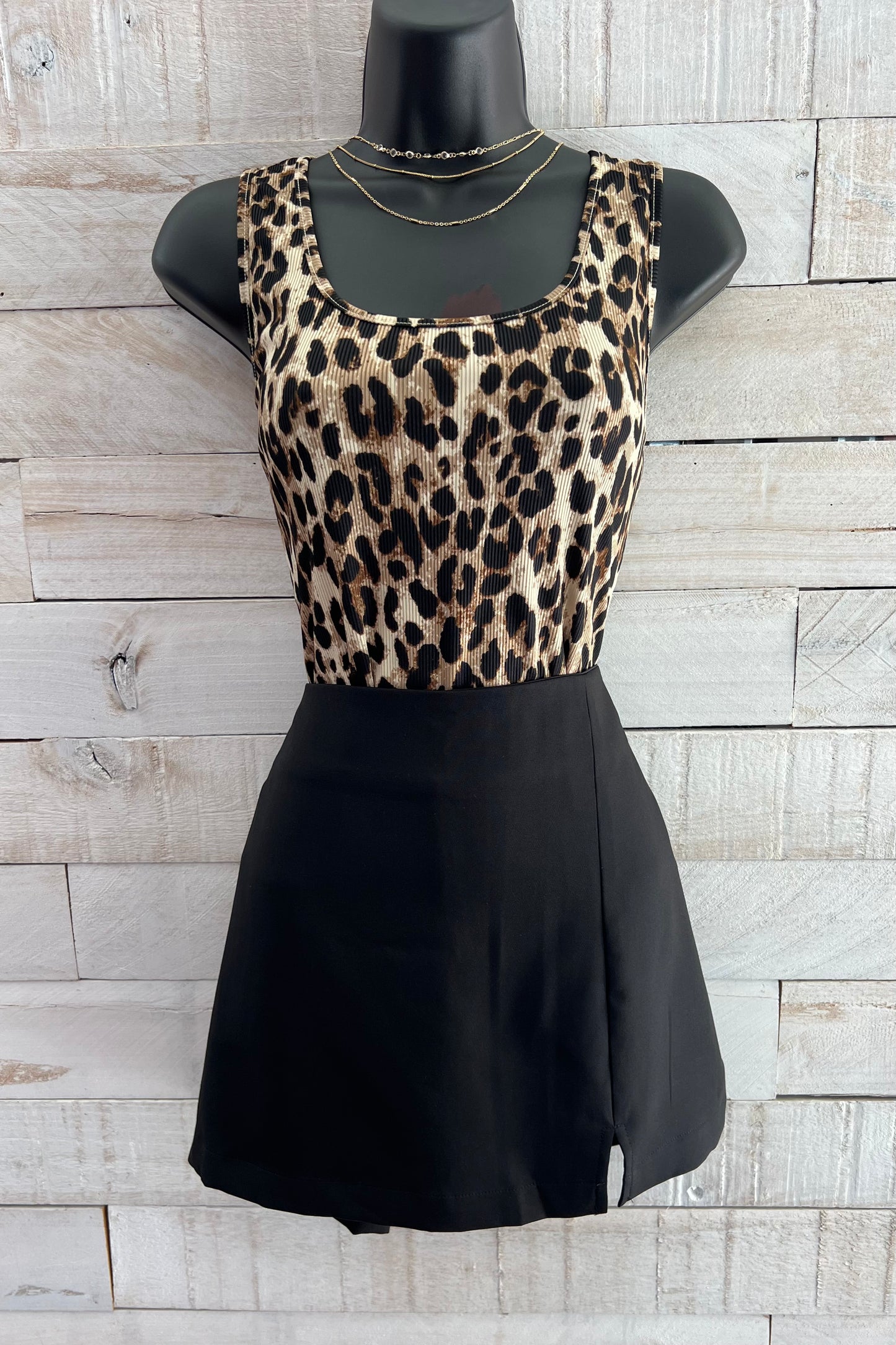 Solid Mini Skort