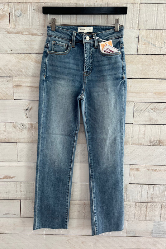 High Rise Cropped Jeans