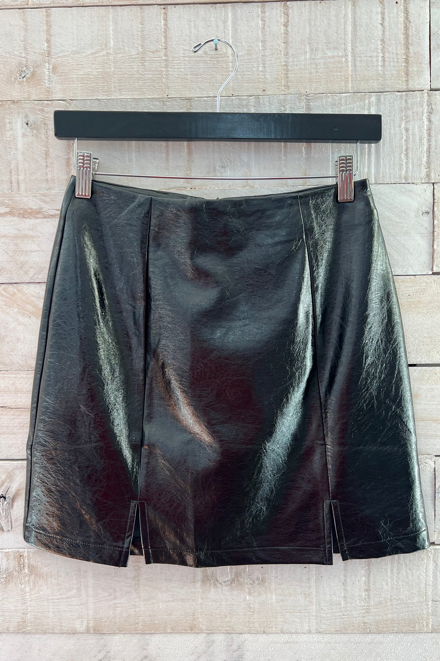 Side Slit Mini Skirt
