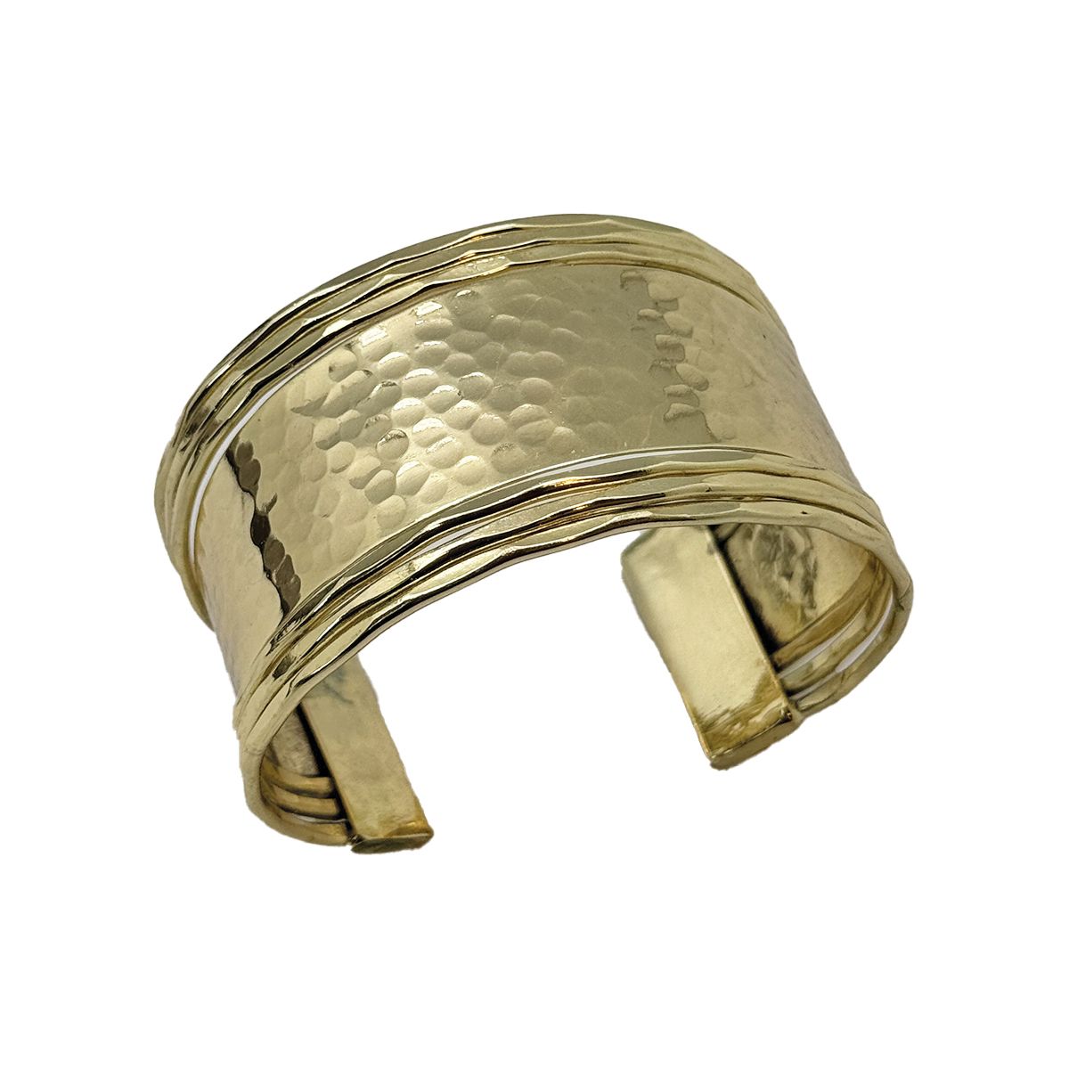 Hammered and Lined Cuff