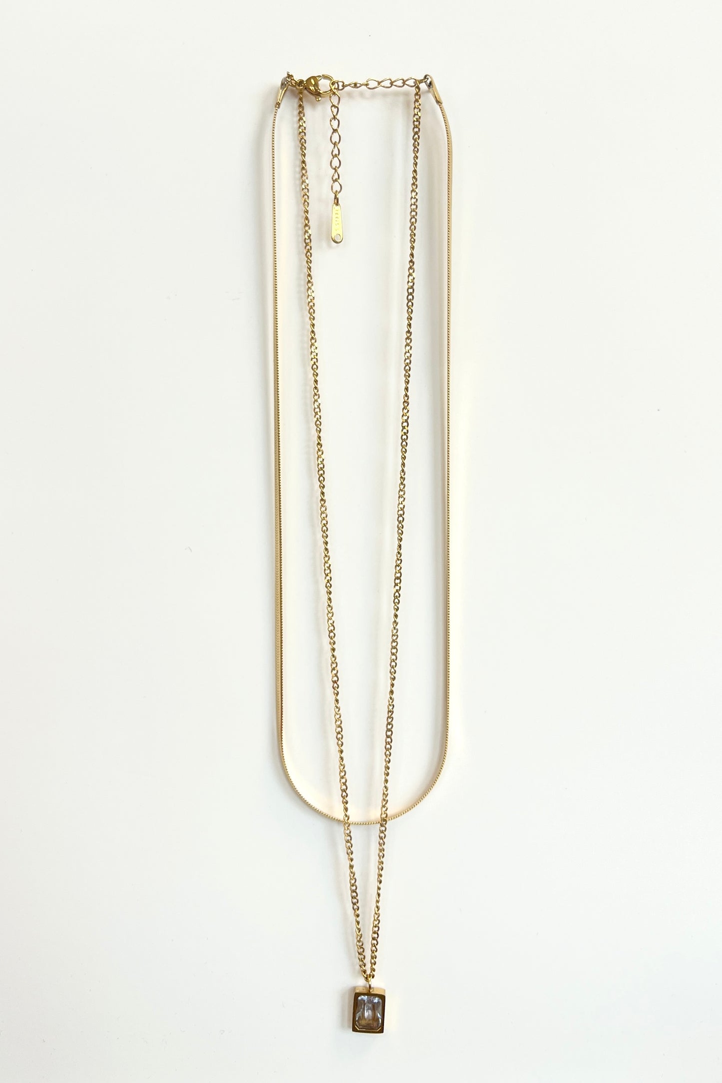 Layered Pendant Necklace