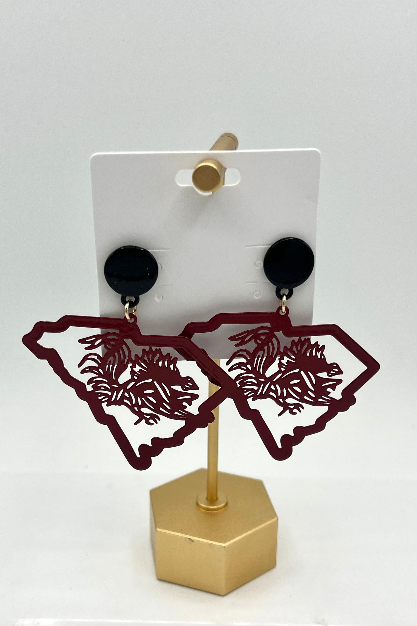 Metal Detailed Earrings