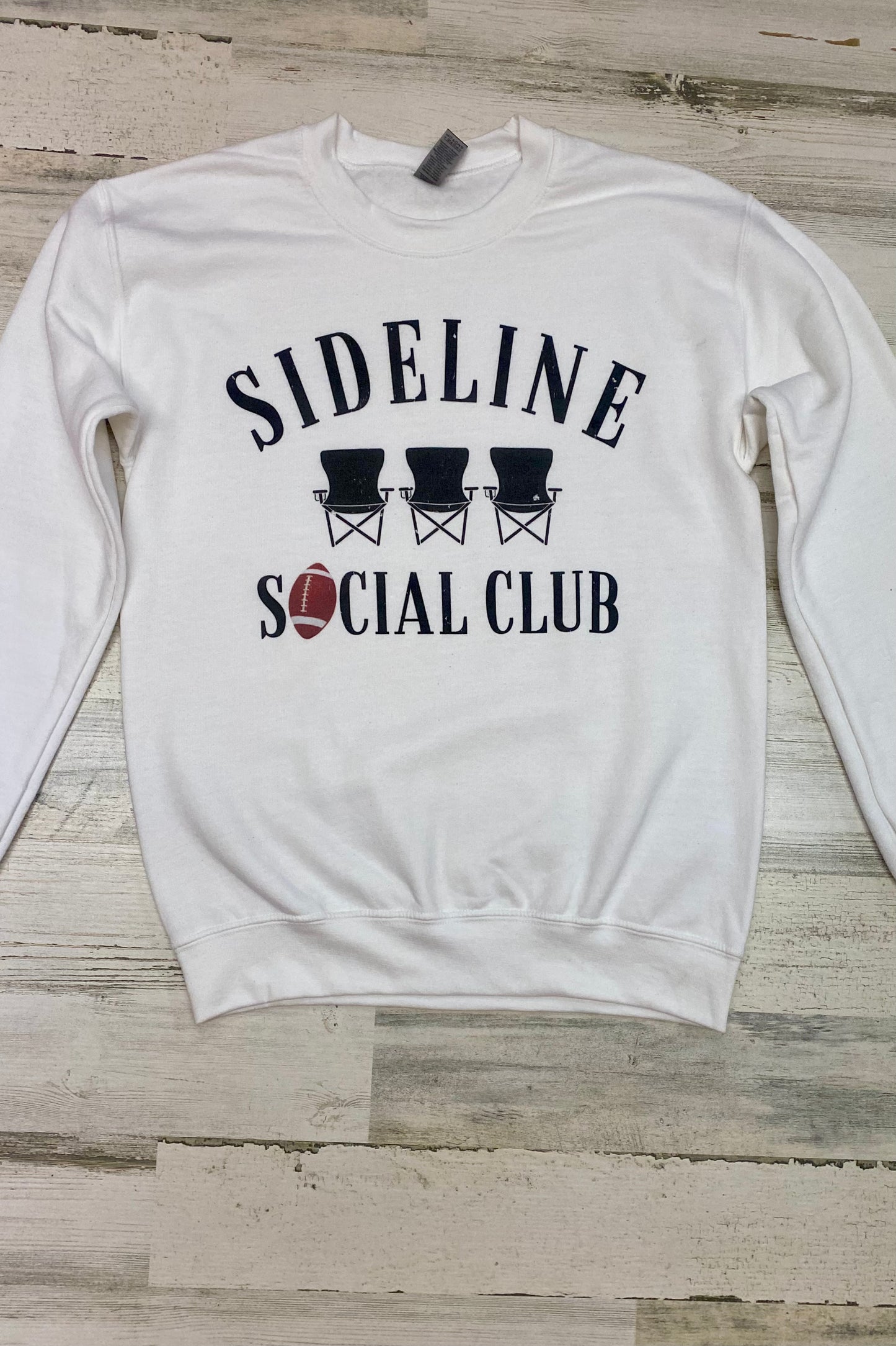 "Sideline Social Club" Graphic Sweatshirt
