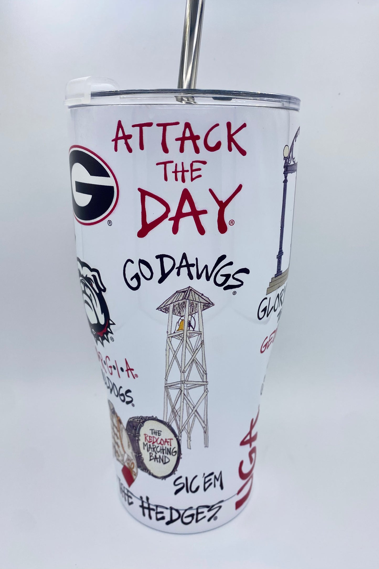 UGA Icon Tumbler
