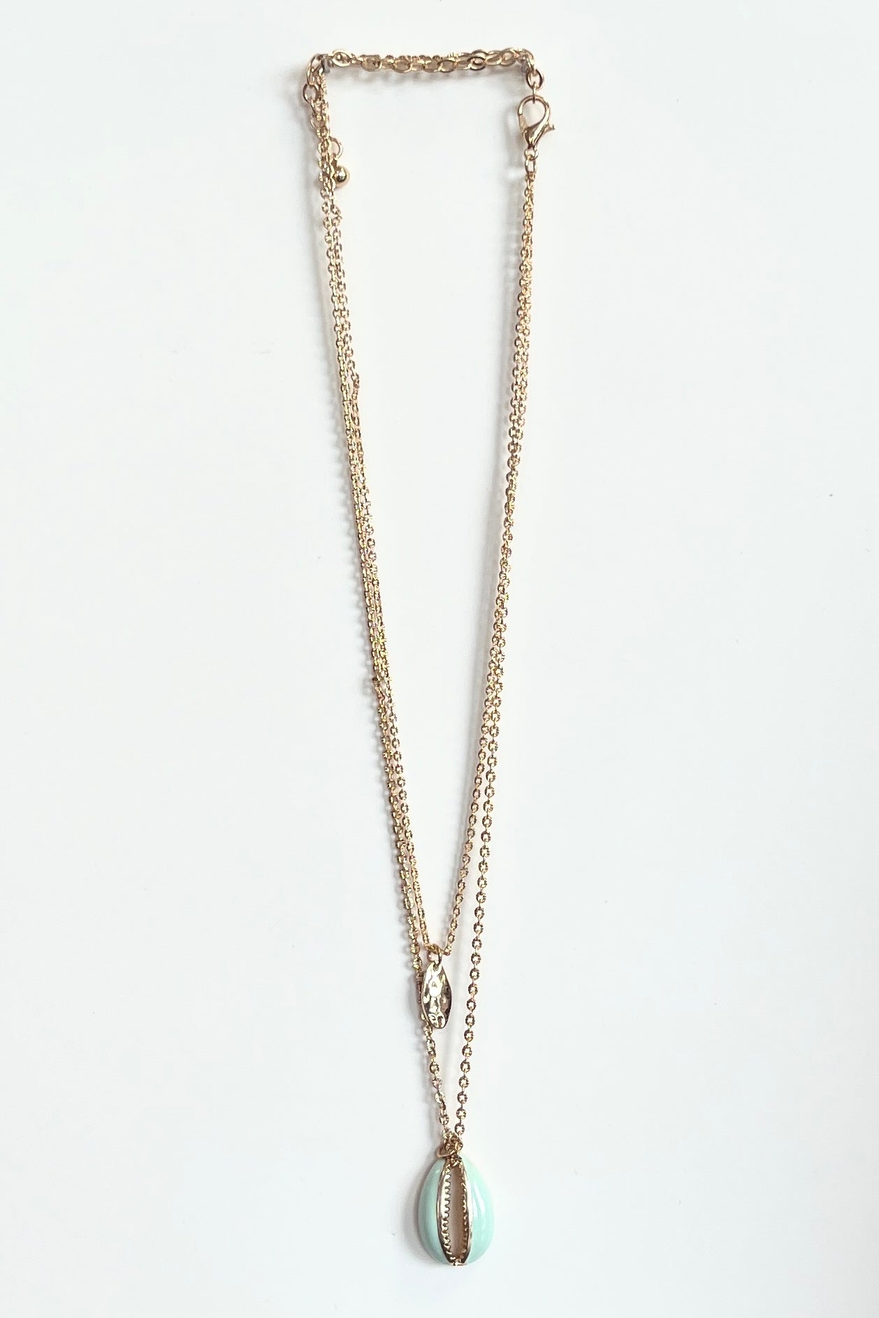 Gold Layered Shell Necklace