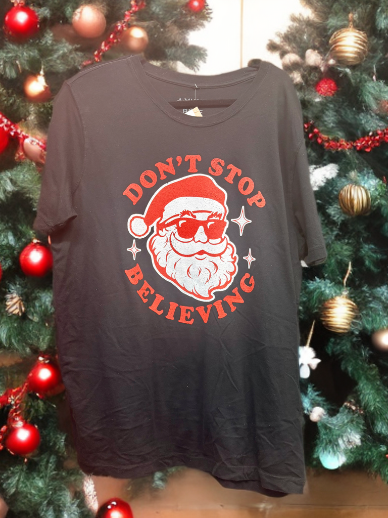Don't Stop Believing Xmas Tee