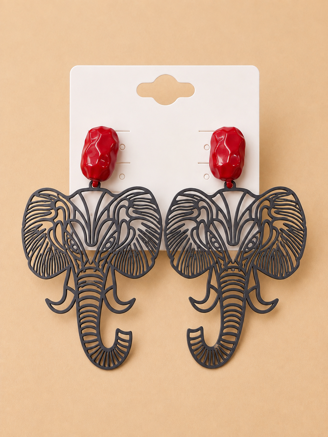 Elephant Filigree Earrings