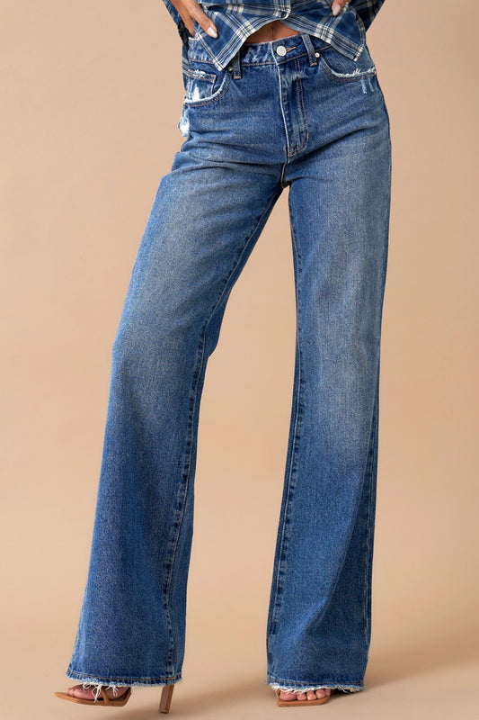 Relaxed Boot Cut Jeans