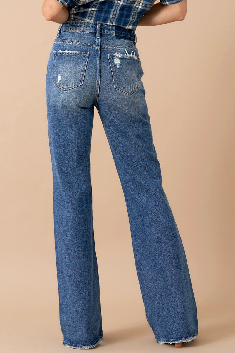 Relaxed Boot Cut Jeans