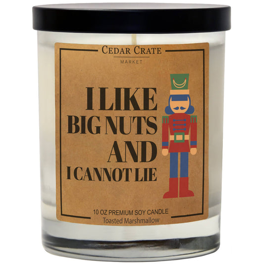 Christmas Candle - I Like Big Nuts And I Cannot Lie
