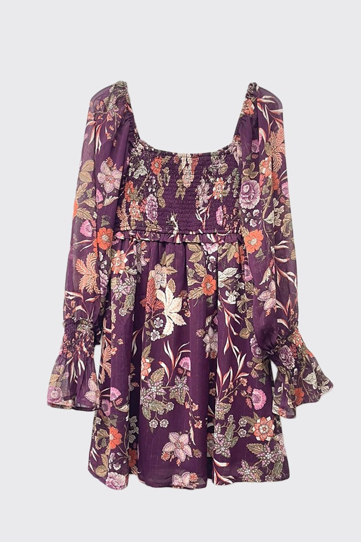 Chiffon Smocking Dress