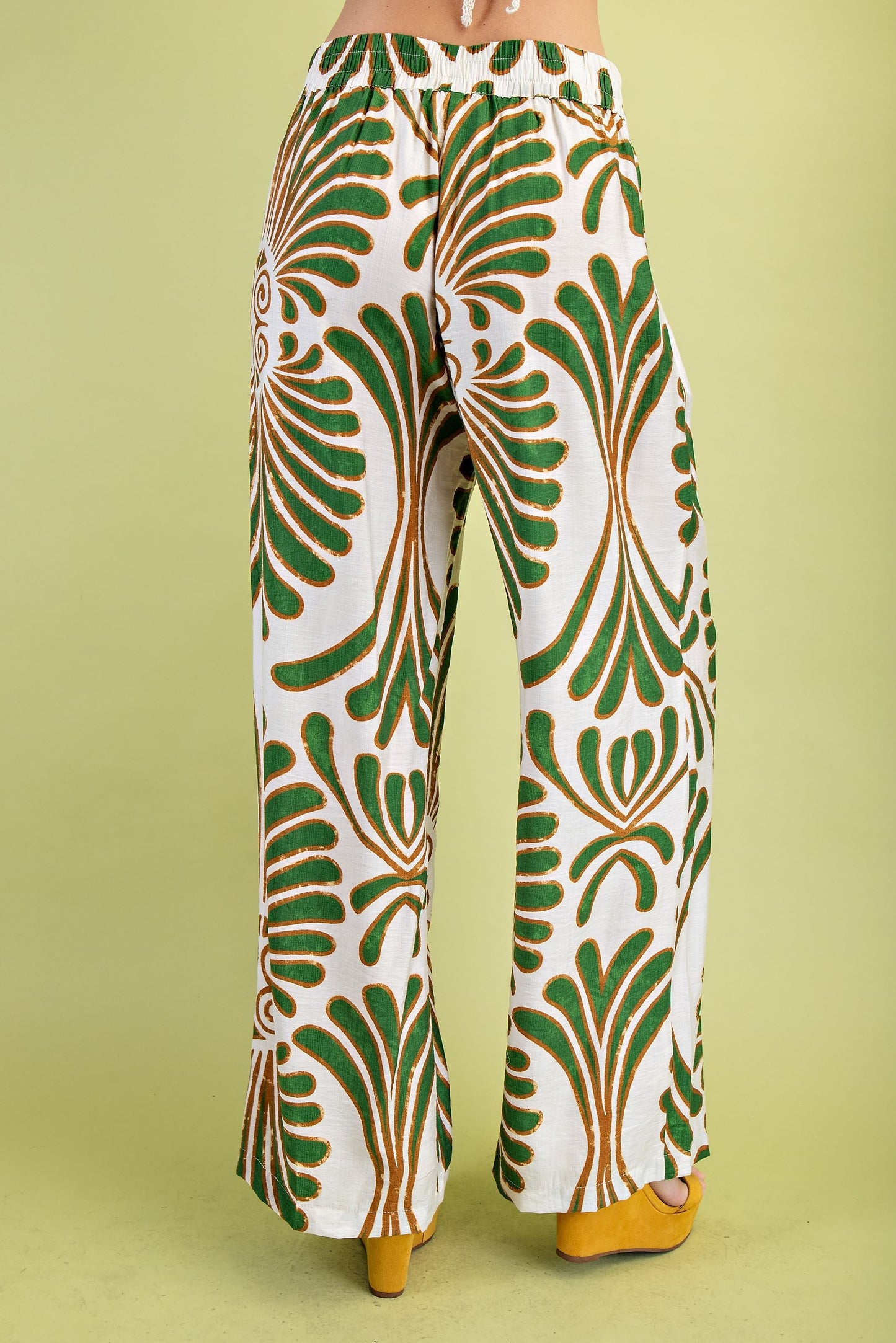 Bold Print Flowy Pants