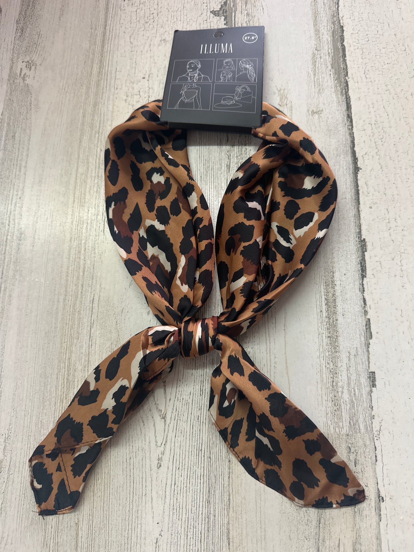 Leopard Print Scarf