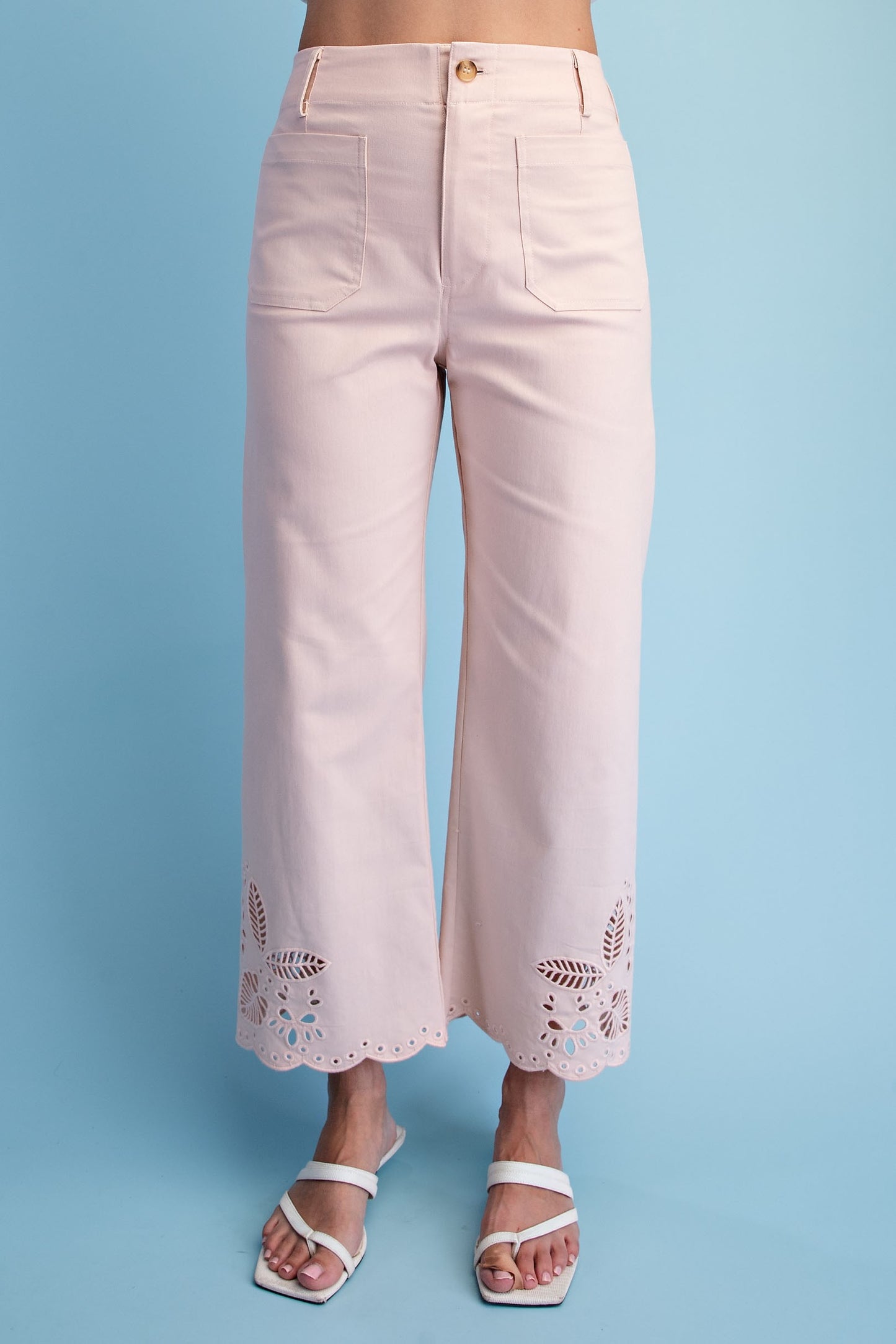 Sweet Magnolia Eyelet Pants