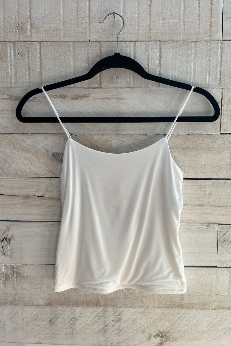 Basic Solid Cami- Off White