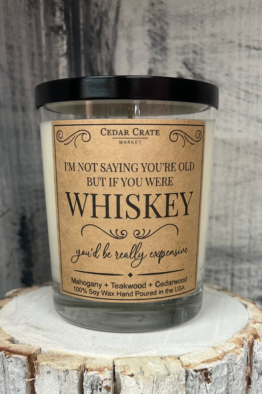 Really Expensive Whiskey Soy Candle
