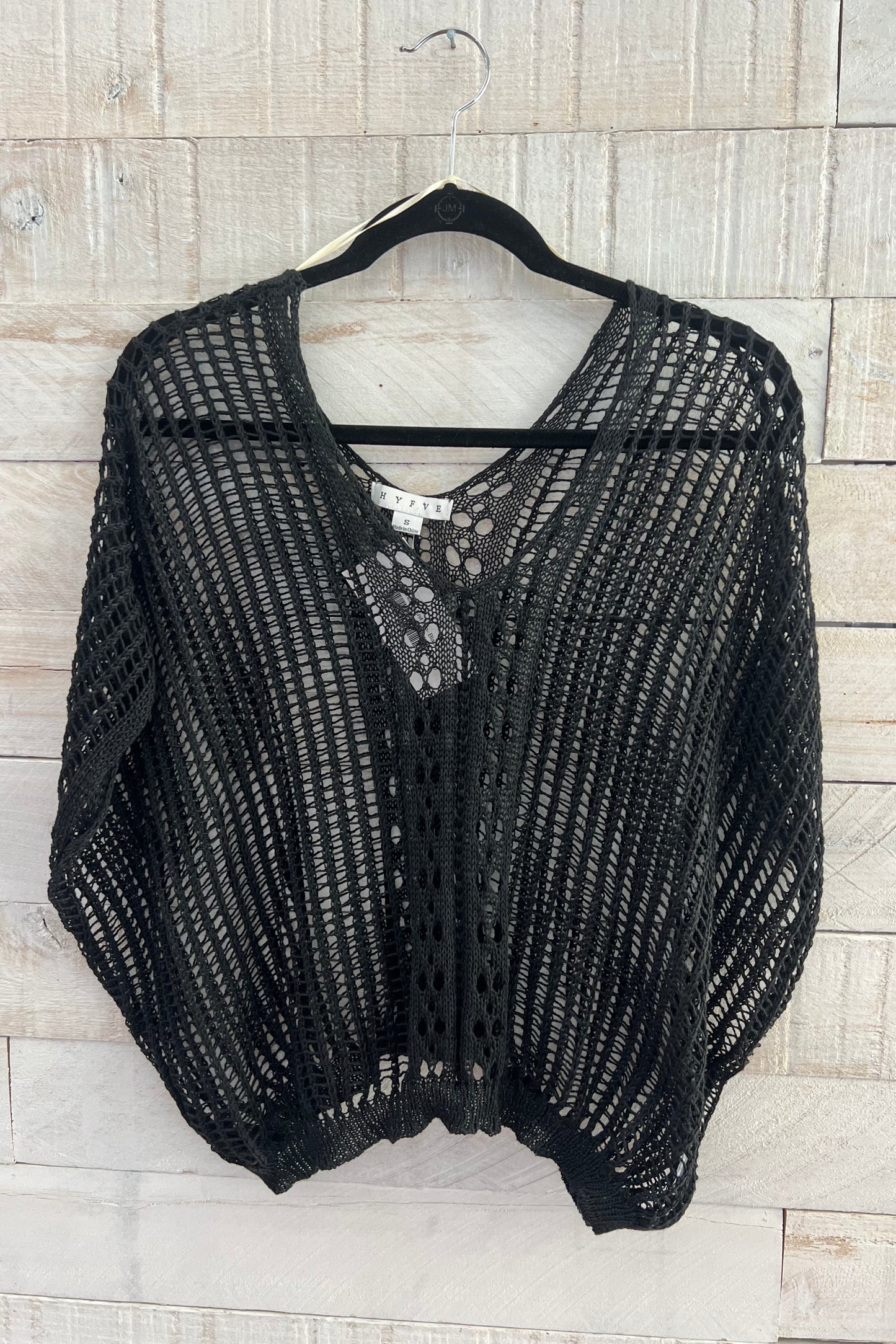 Oversized Knit Coverup