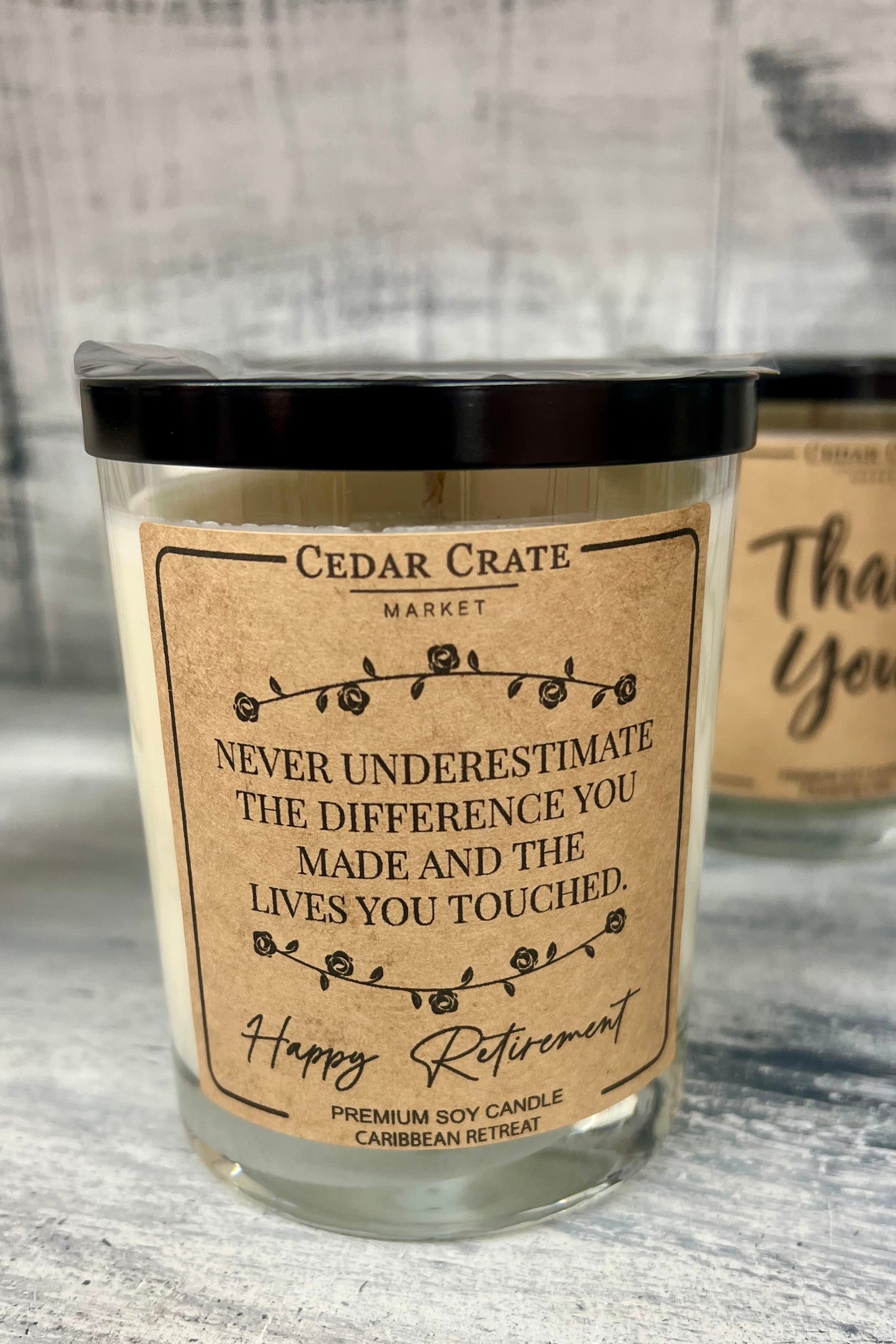 Never Underestimate the Difference You Made Candle