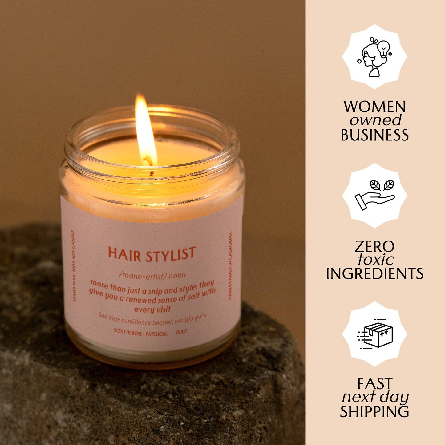 Hair Stylist Candle Definition Candle