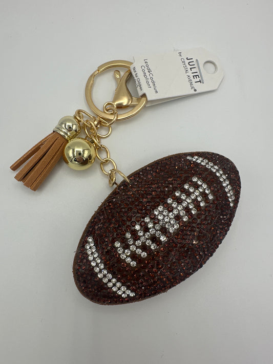 Game Day Football Key Chain