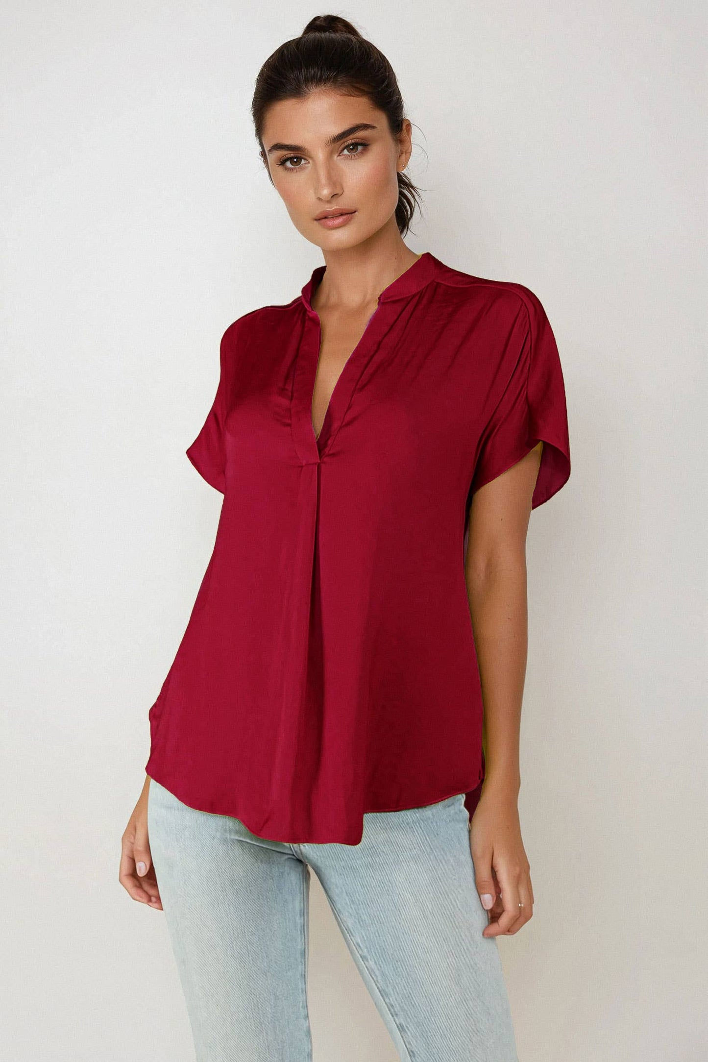 Drop Shoulder Blouse