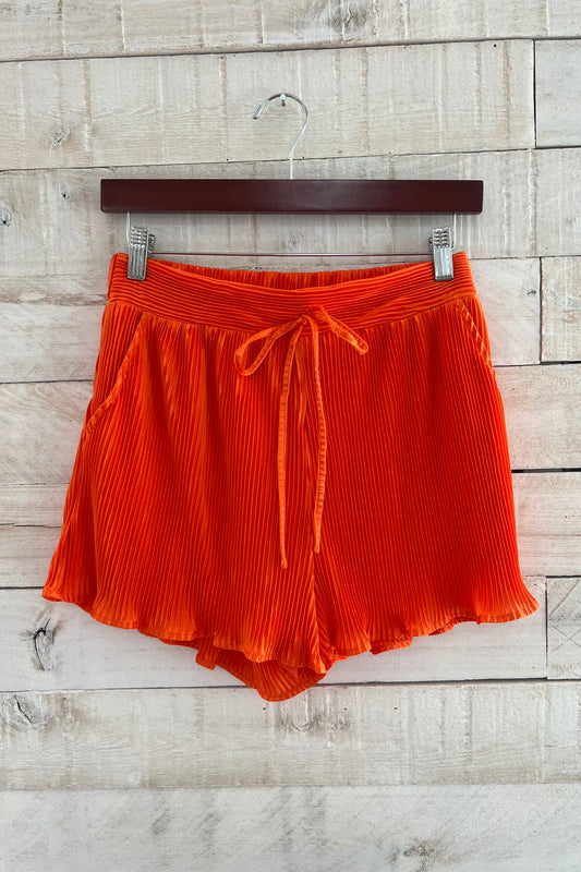 Pleated Shorts