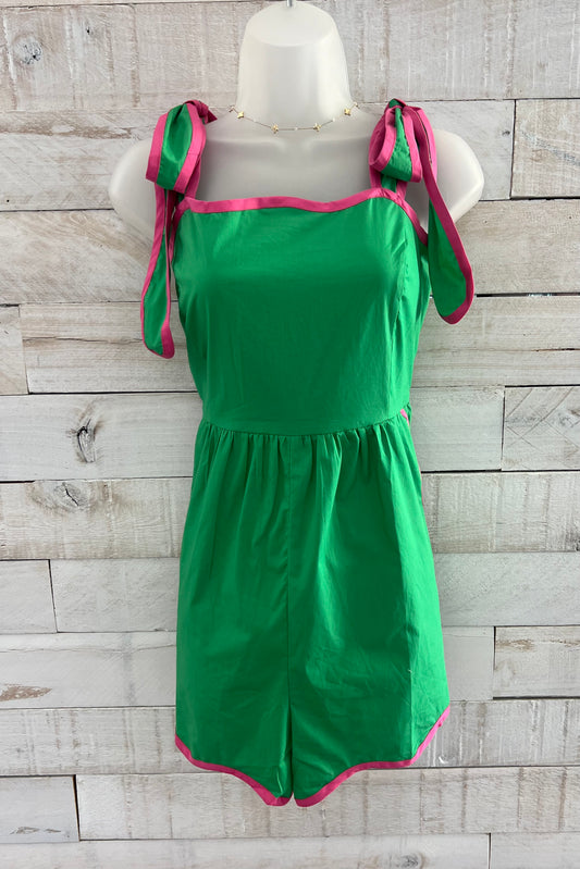 Scalloped Edge Romper
