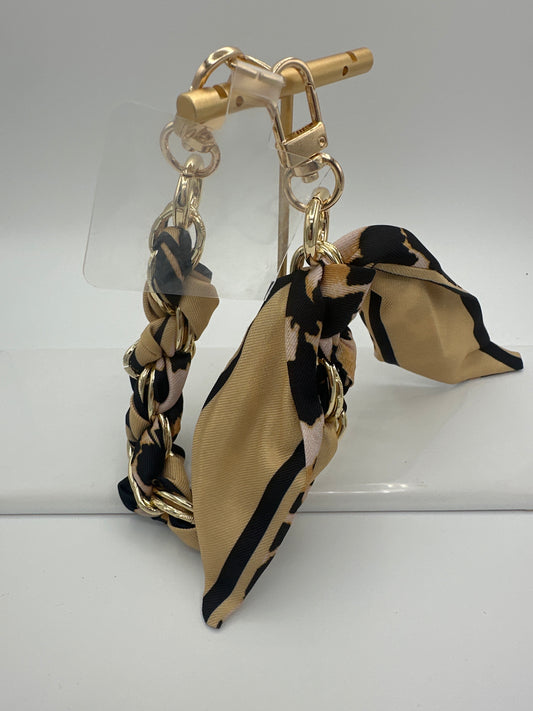Animal Print Scarf Phone Strap/Keychain
