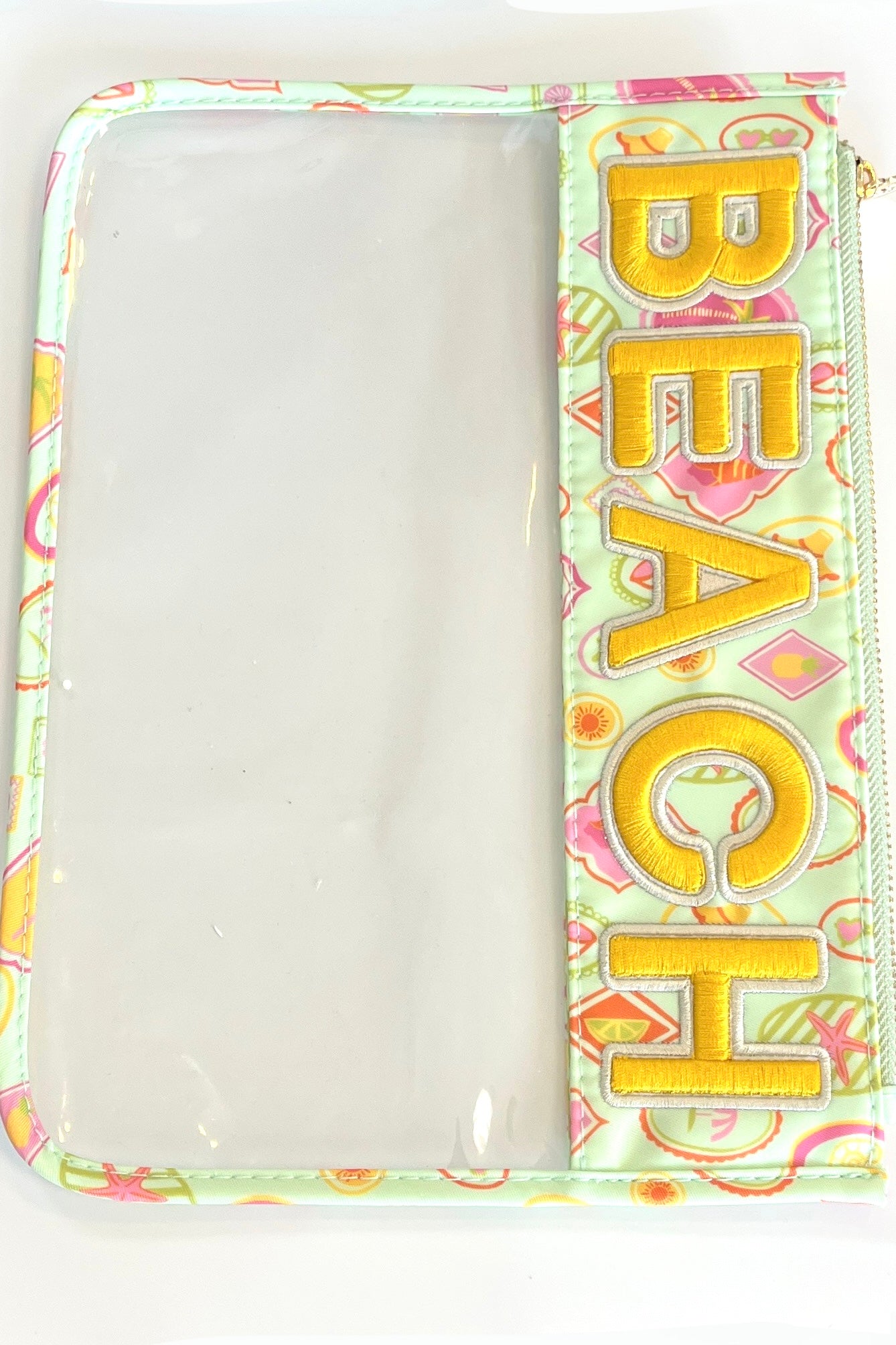 Medium Beach Pouch - Clear