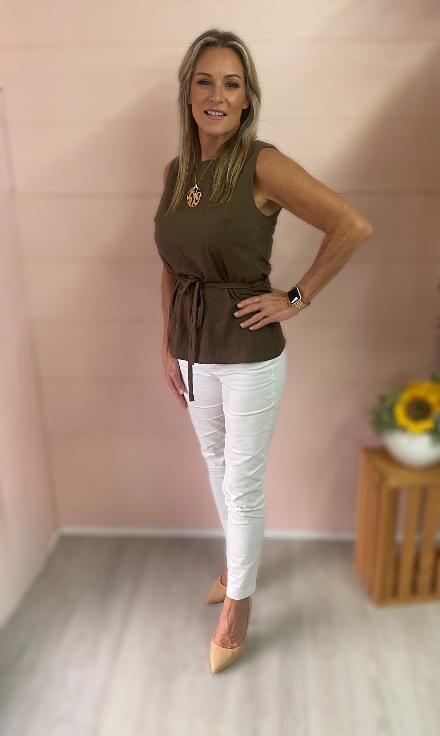 Cinched Tunic Top