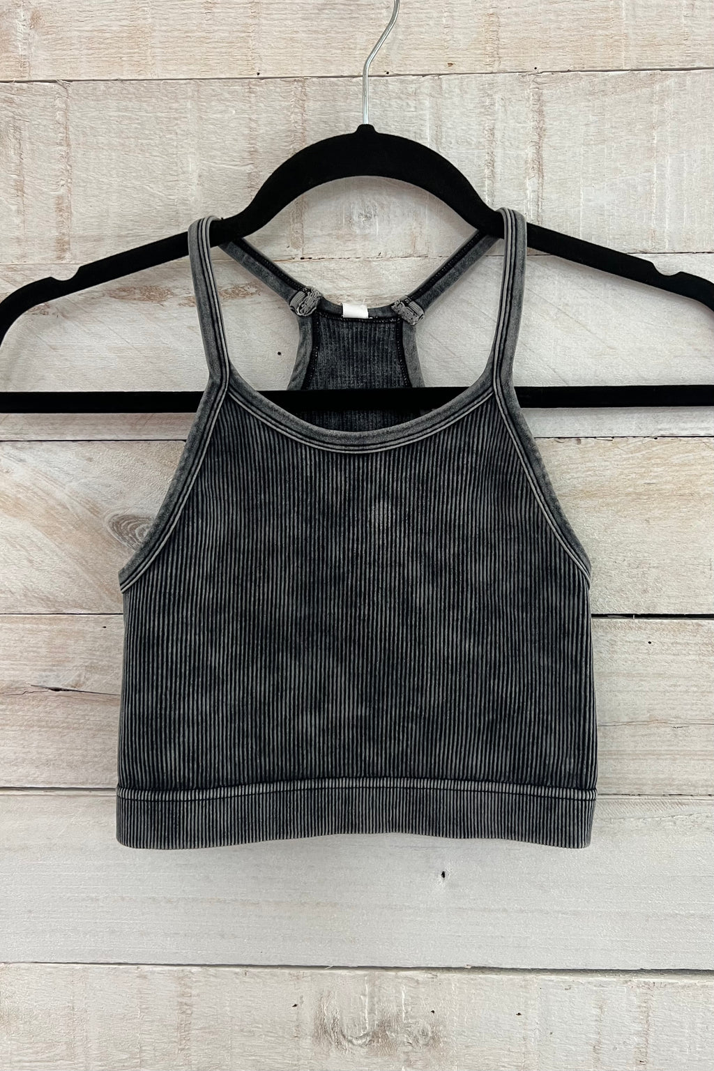 Seamless Ribbed Cropped Cami