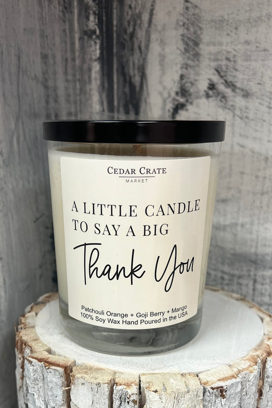 To Say A Big Thank You Soy Candle