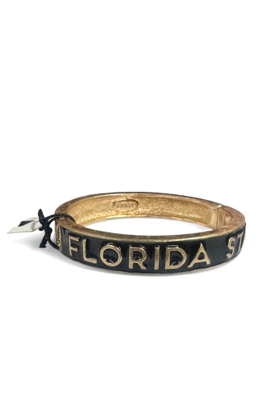 Florida State Seminoles Enamel Hinge Bangle