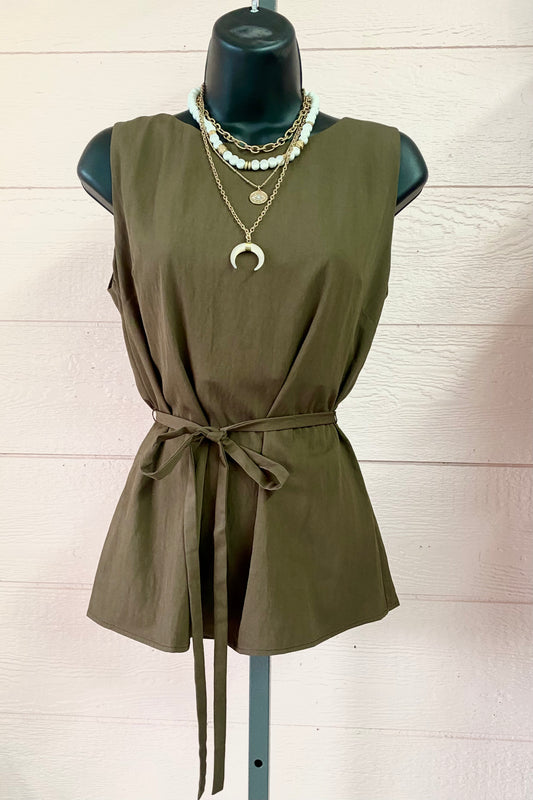 Cinched Tunic Top