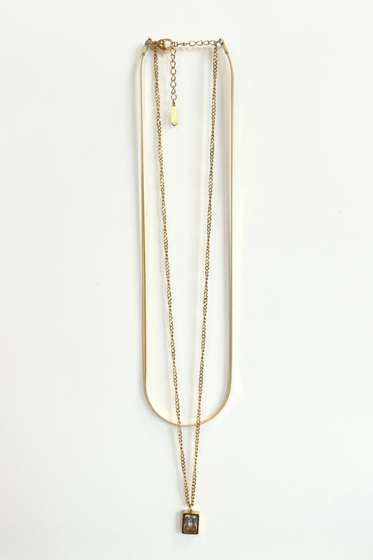 Layered Pendant Necklace