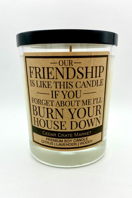 Our Friendship Is Like This Candle ...