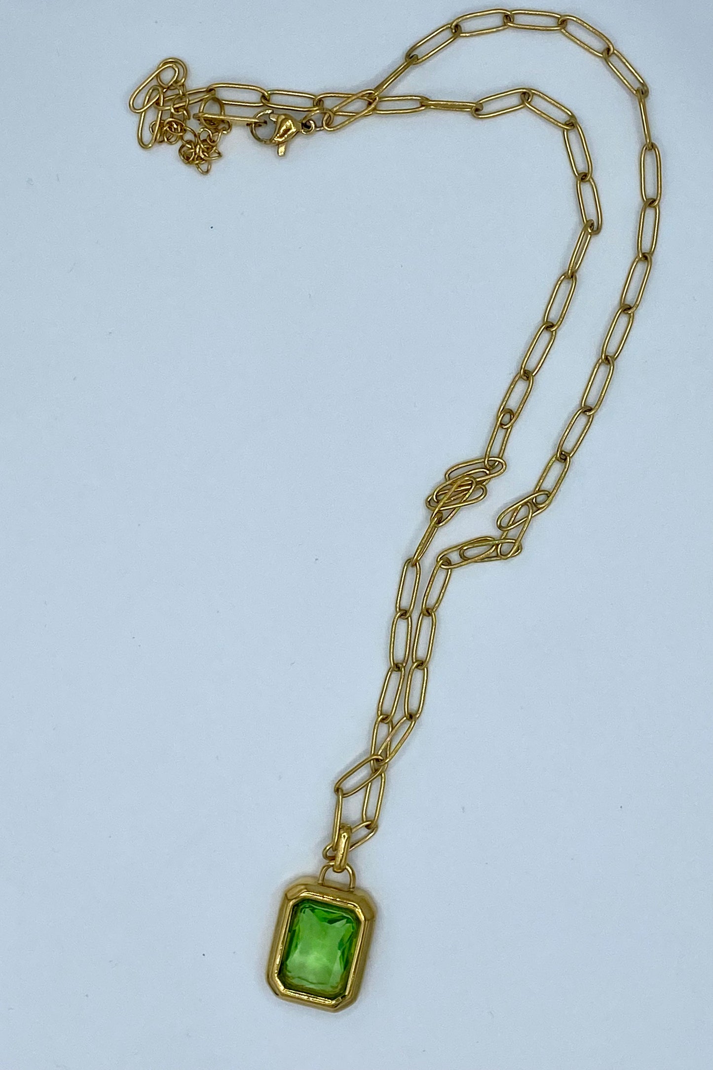 Zircon Titanium Necklace