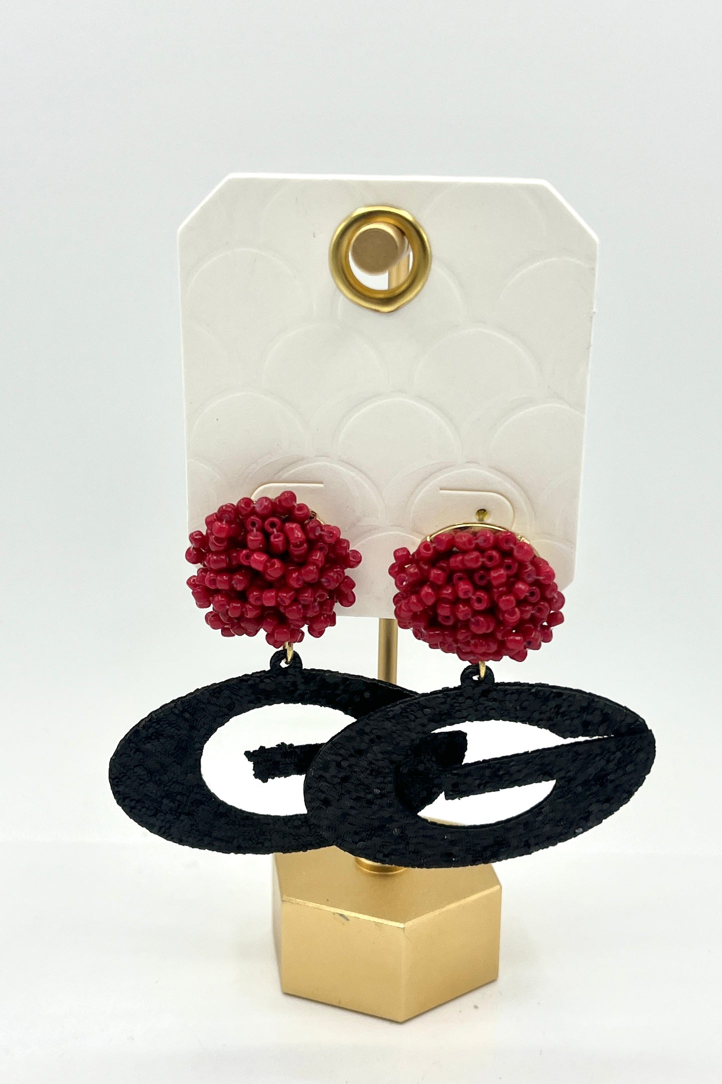 Georgia Puff Earrings