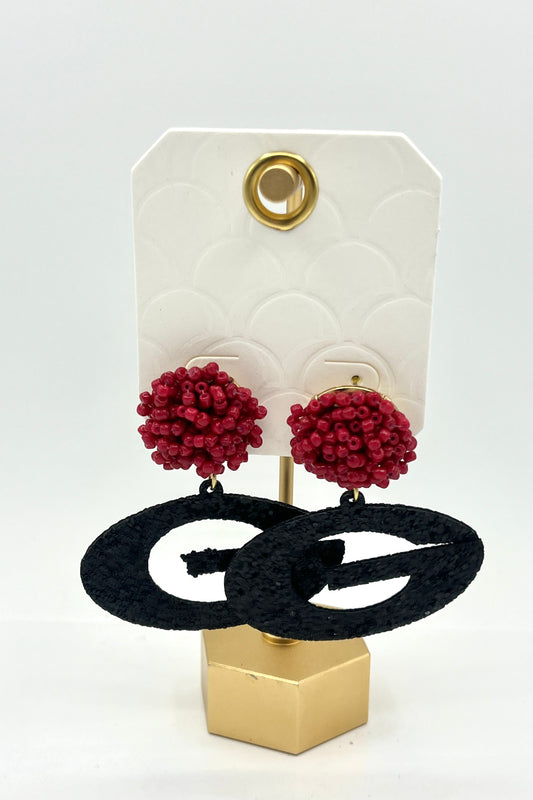 Georgia Puff Earrings