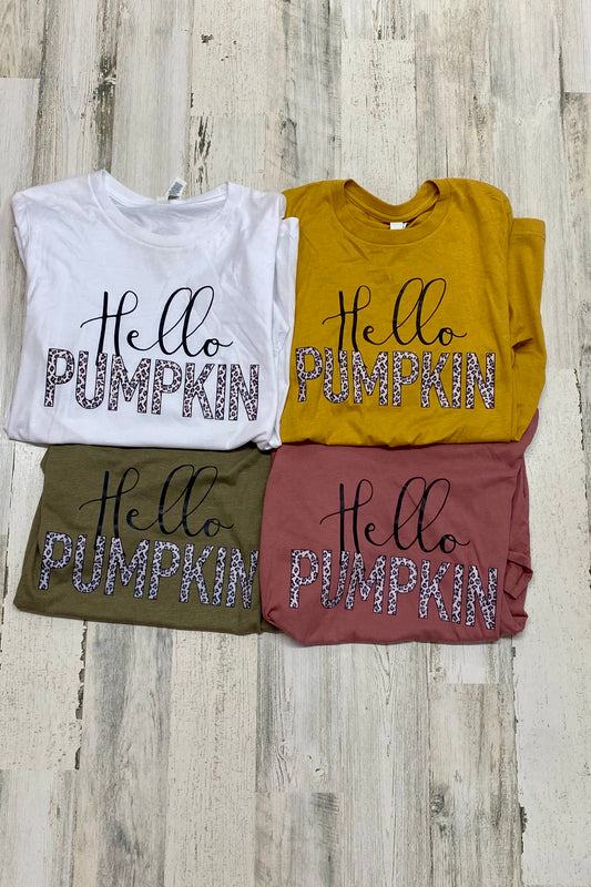 Hello Pumpkin Graphic Tee