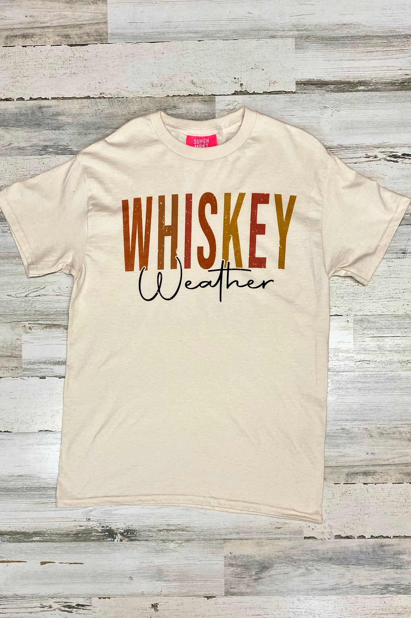 Whiskey Weather Oversized Tee