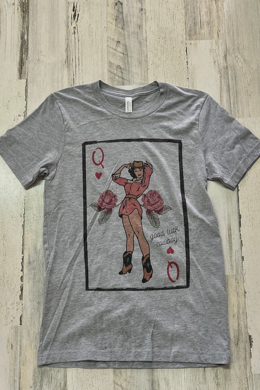 Good Luck Cowboy T Shirt