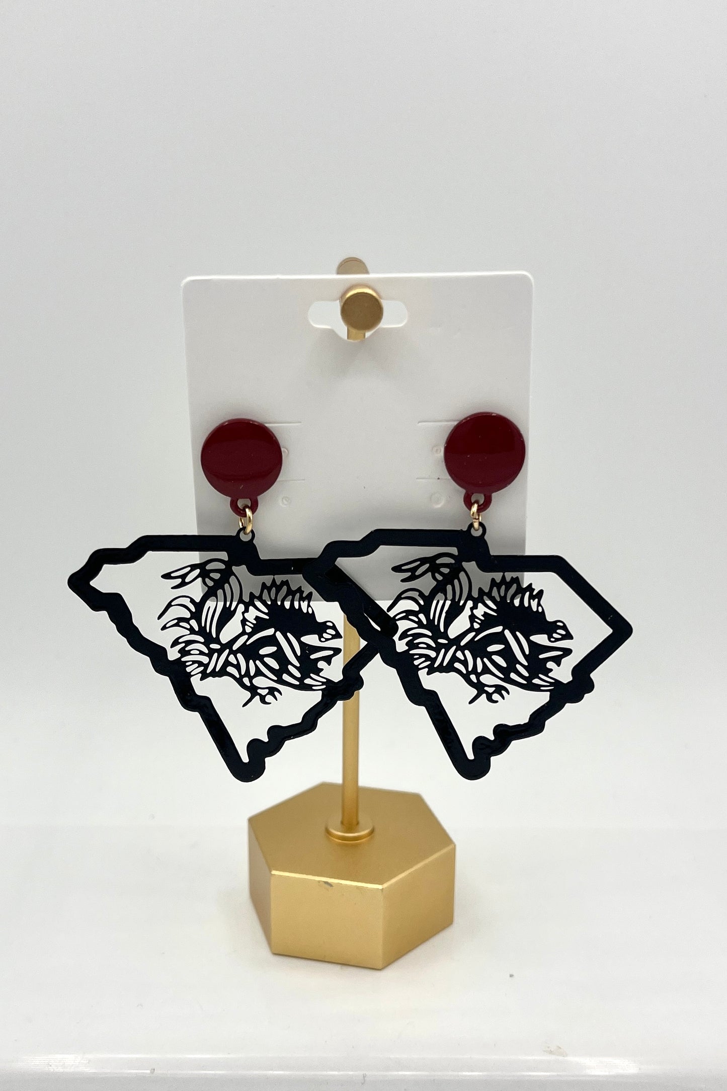 Metal Detailed Earrings