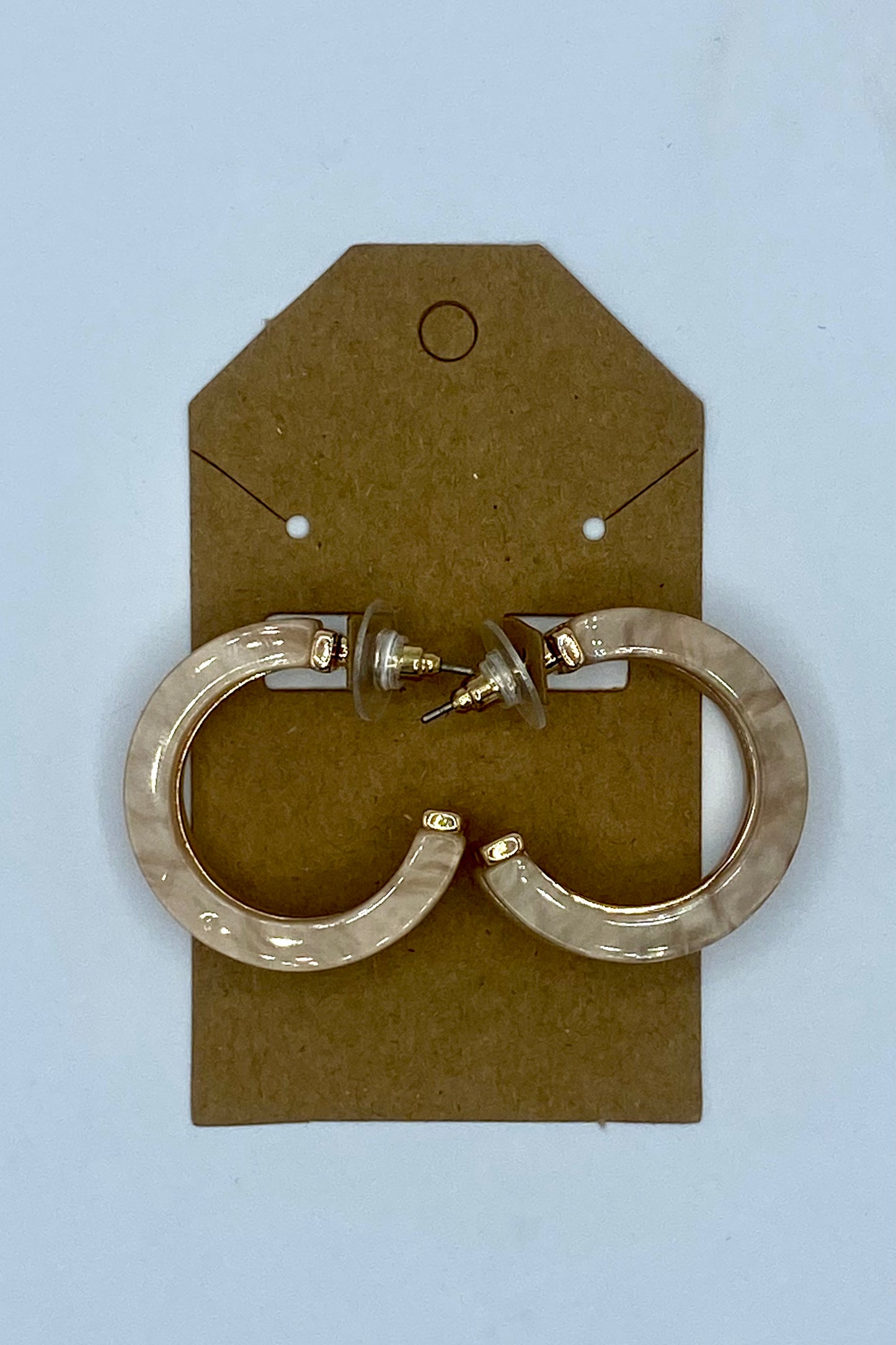 30mm Acrylic & Metal Hoops