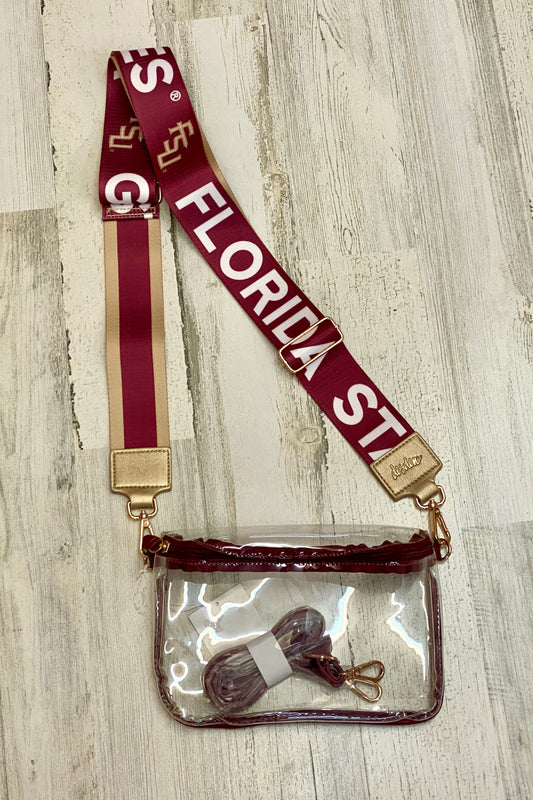FSU Clear Crossbody