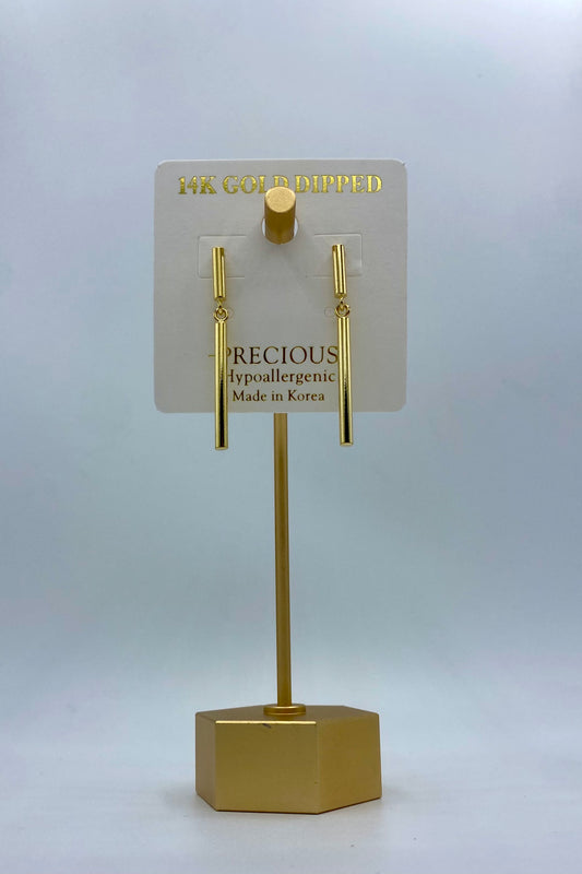 Linked Bar Earrings