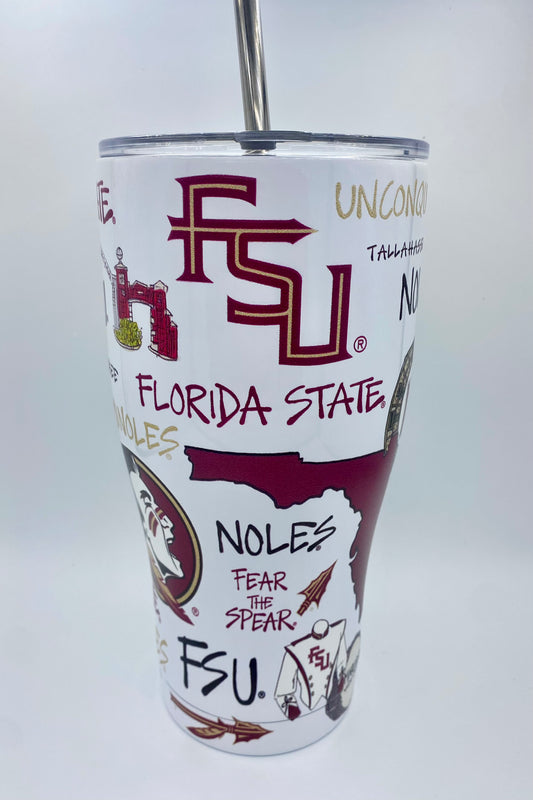 FSU Icon Tumbler