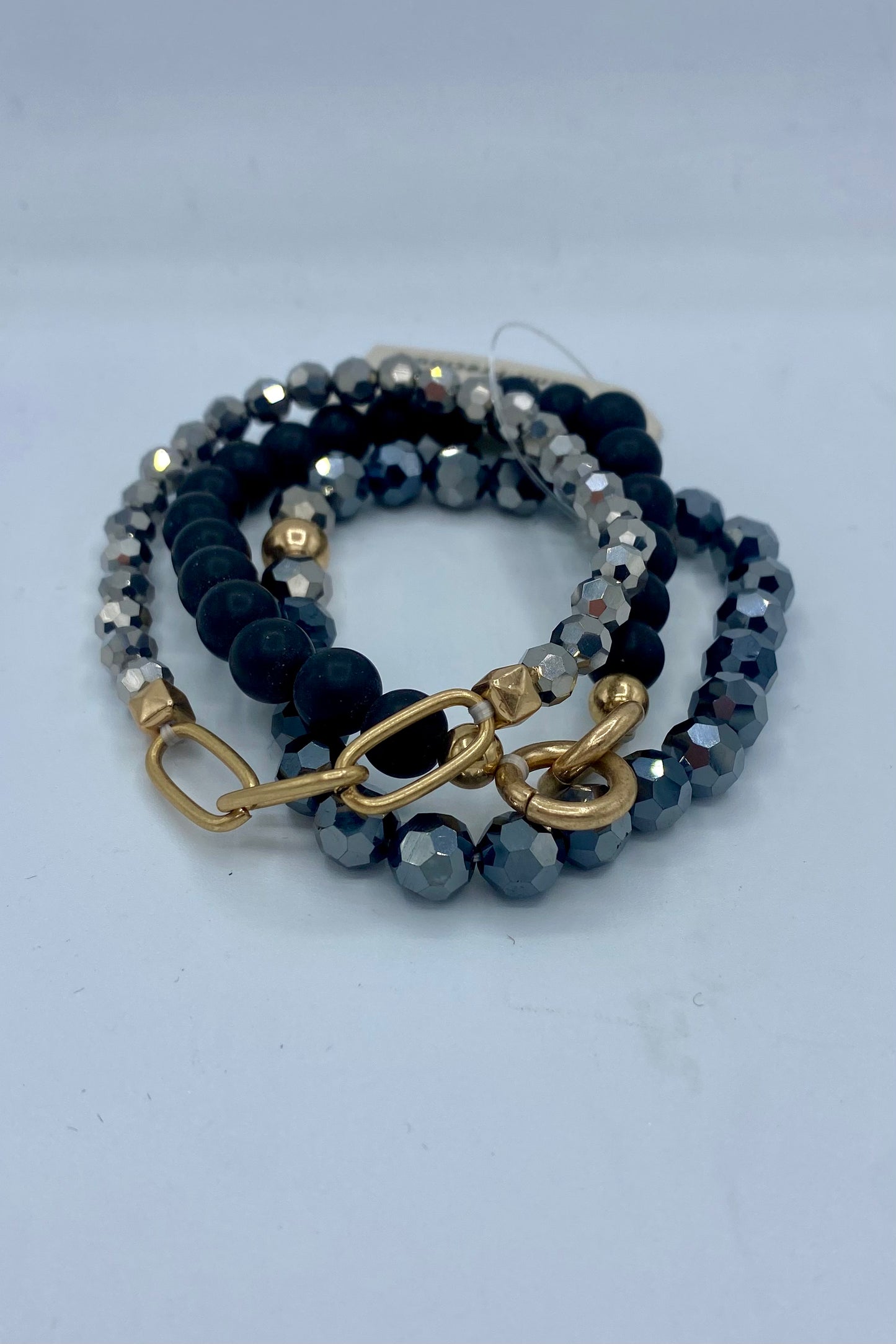 Beaded Stone Bracelet